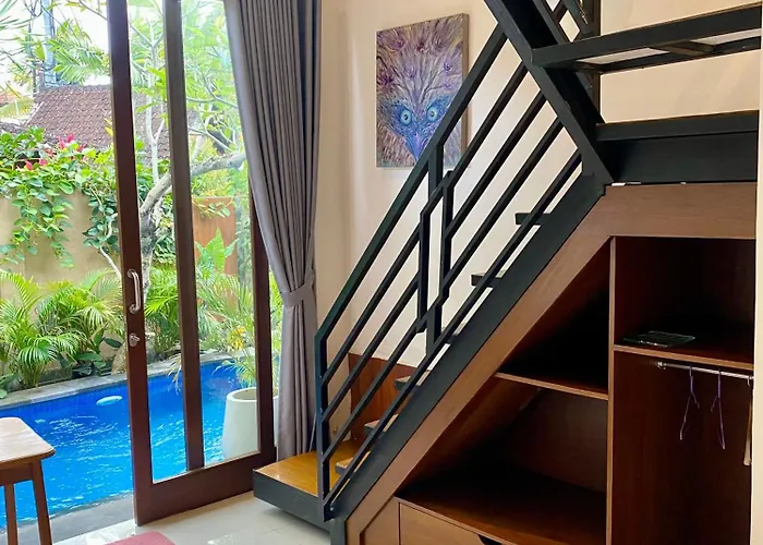 Pool View Mezzanine Loft Appartement